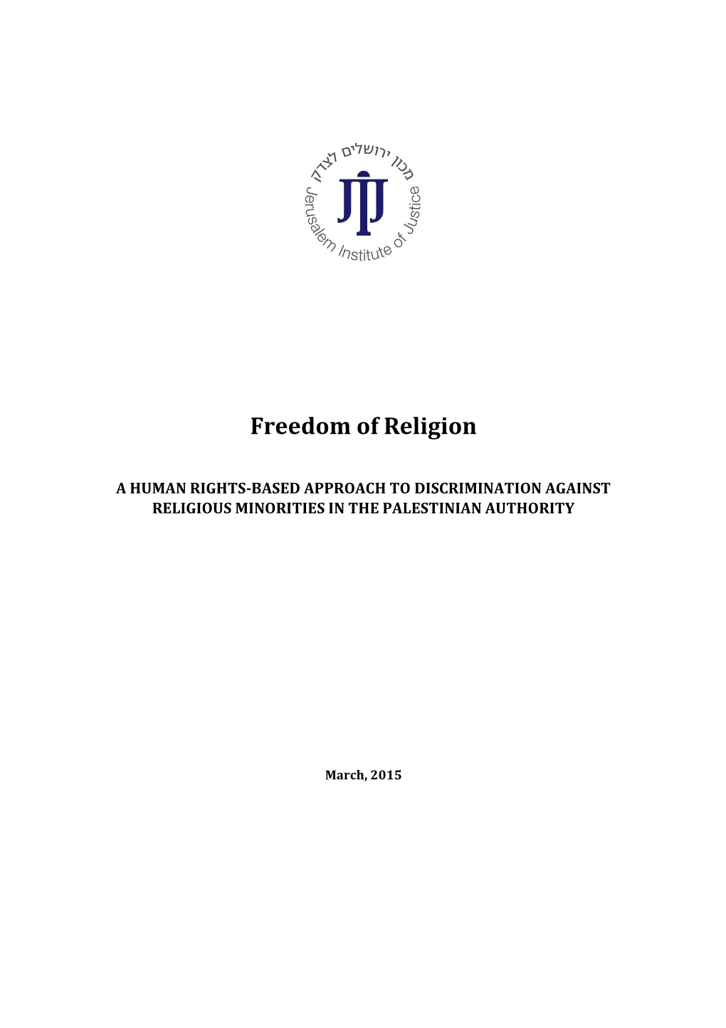 Freedom of Religion