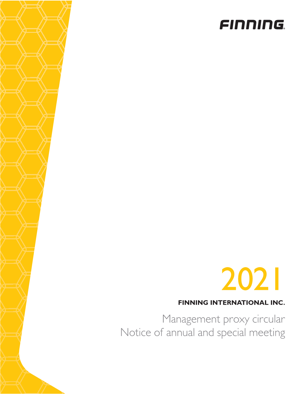 Management Proxy Circular