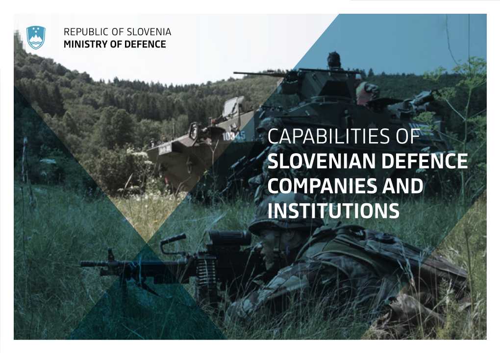 Capabilities of Slovenian Defence Companies and Institutions