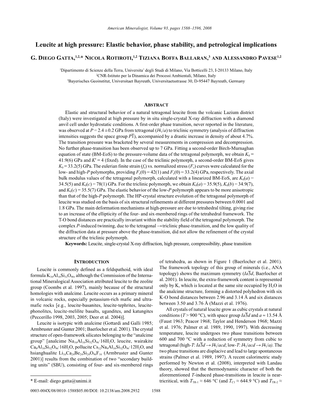 Leucite at High Pressure: Elastic Behavior, Phase Stability, and Petrological Implications