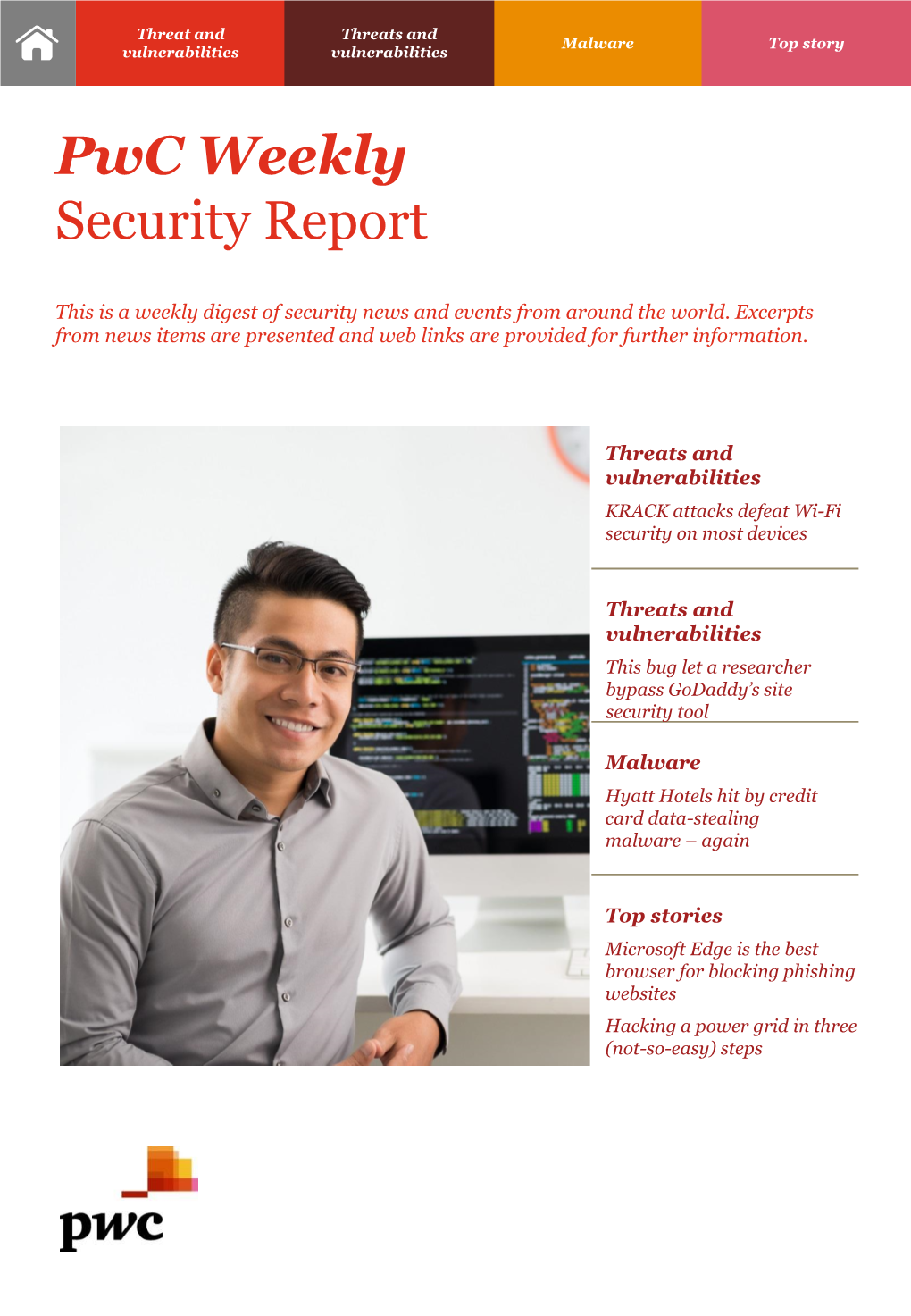 Pwc Weekly Security Report Edition 77