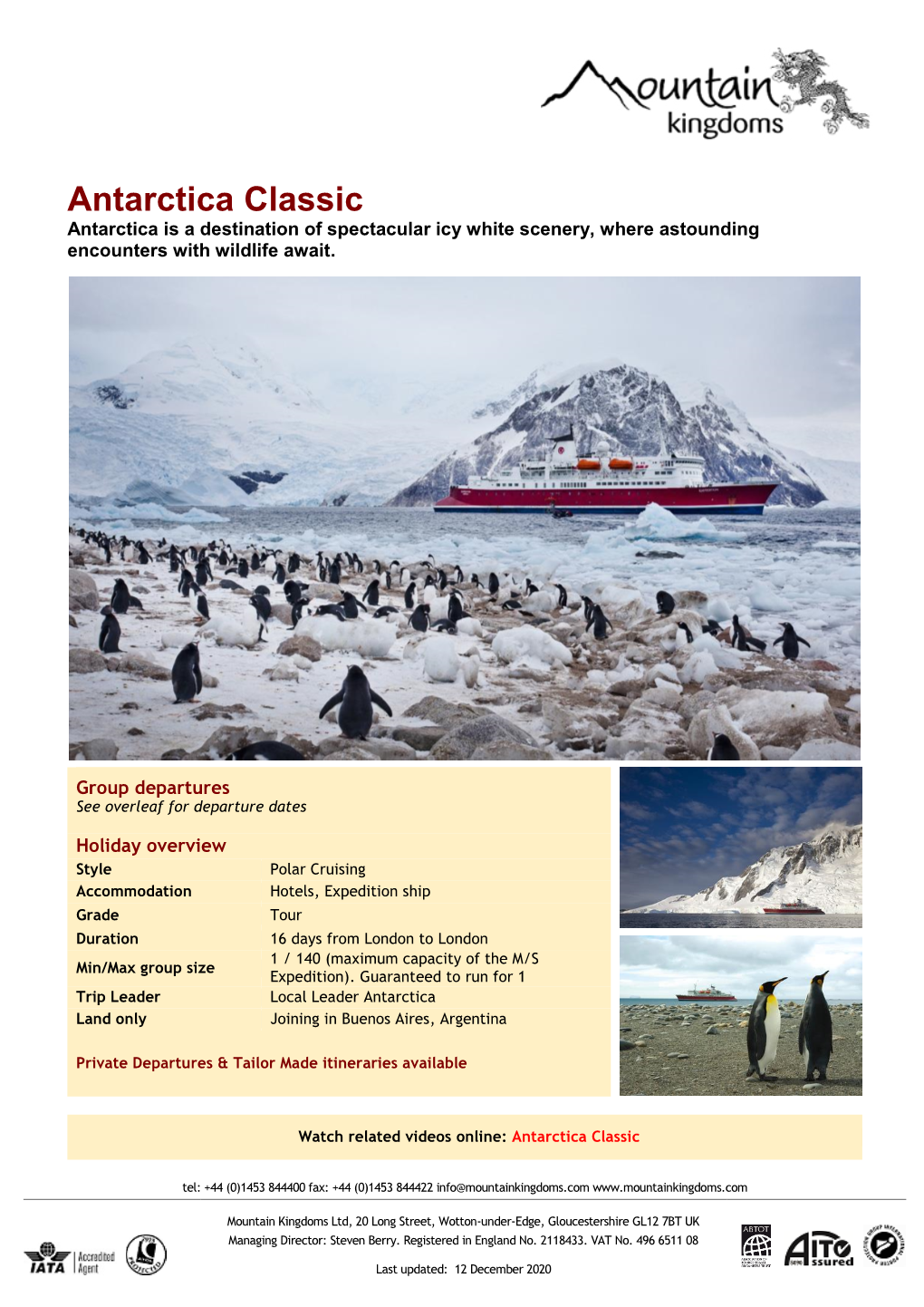 2021 Antarctica Classic