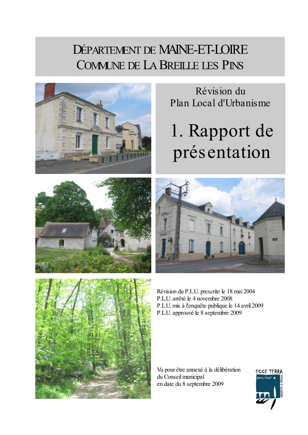 1. Rapport De Présentation