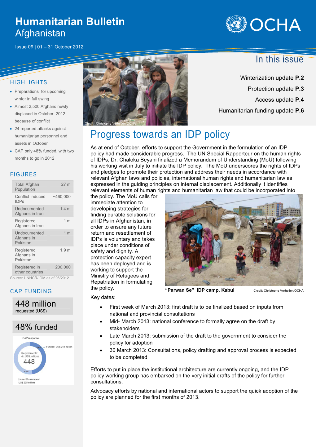 Humanitarian Bulletin