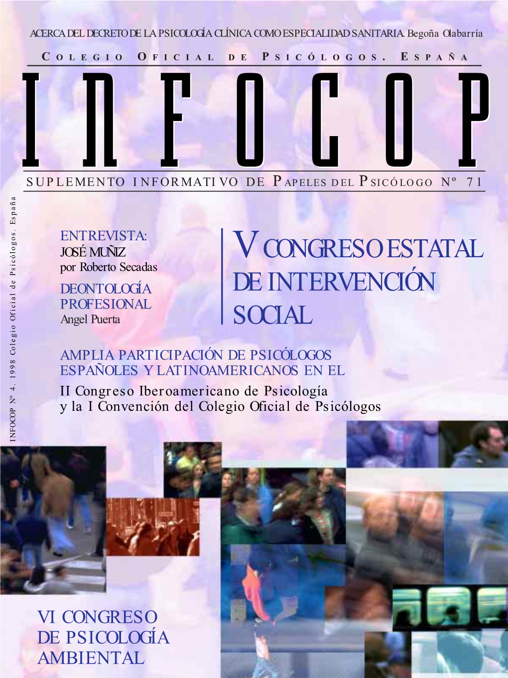 VCONGRESO ESTATAL DE INTERVENCIÓN SOCIAL O INFOCOP Nº 4