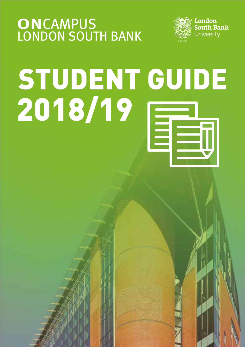 Student Guide 2018/19 Contents