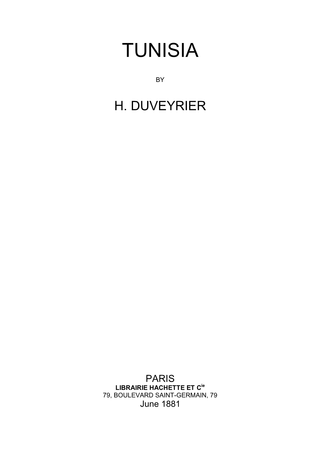 1881 Duveyrier ENGLISH