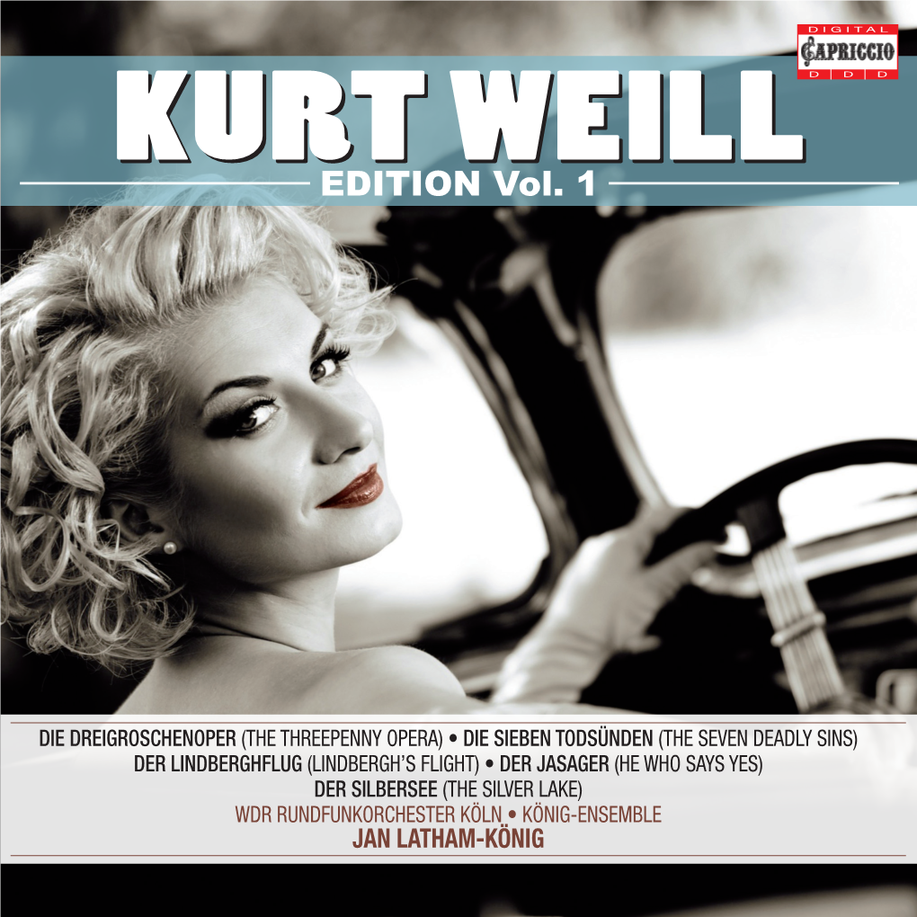 Kurt Weill Kurt Weill