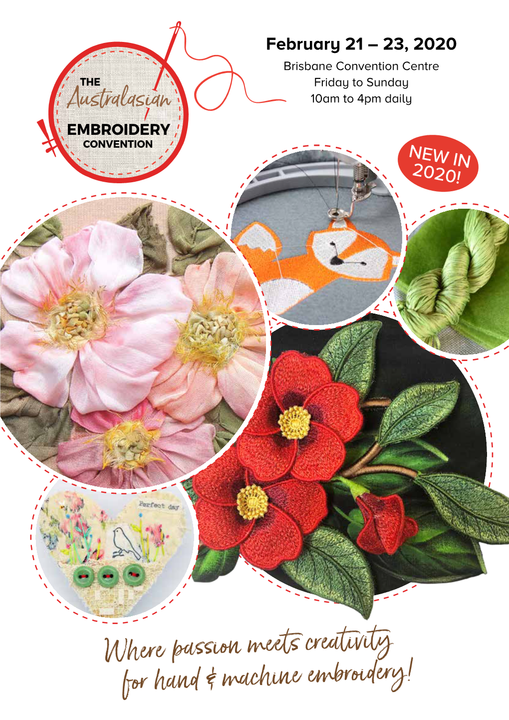 Where Passion Meets Creativity for Hand & Machine Embroidery!