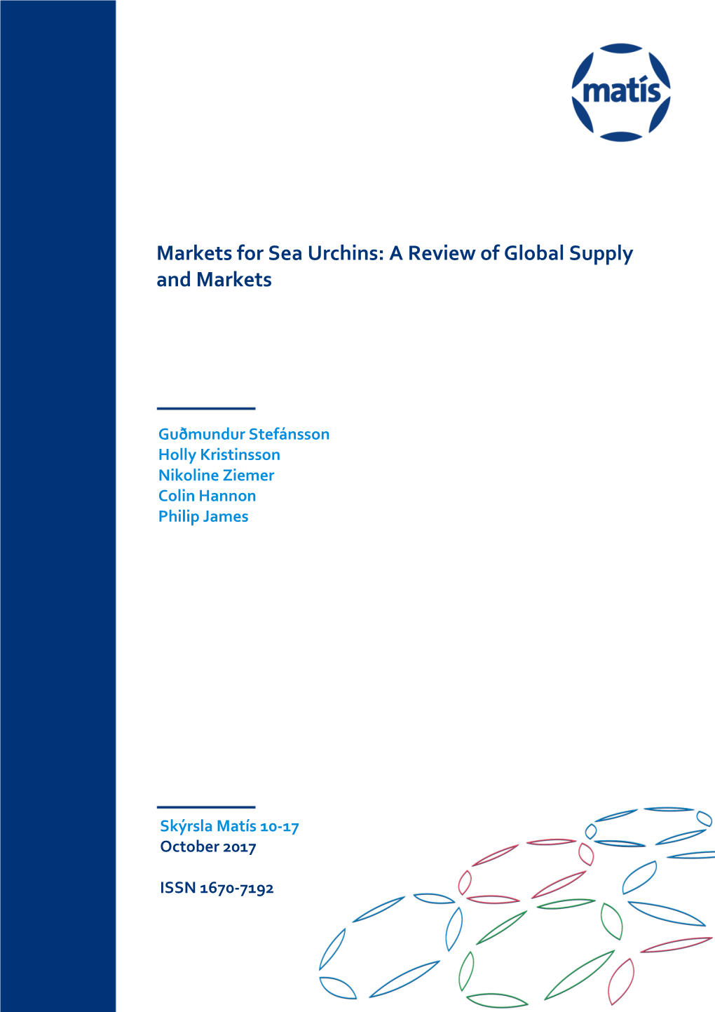 Markets for Sea Urchins: a Review of Global Supply and Markets