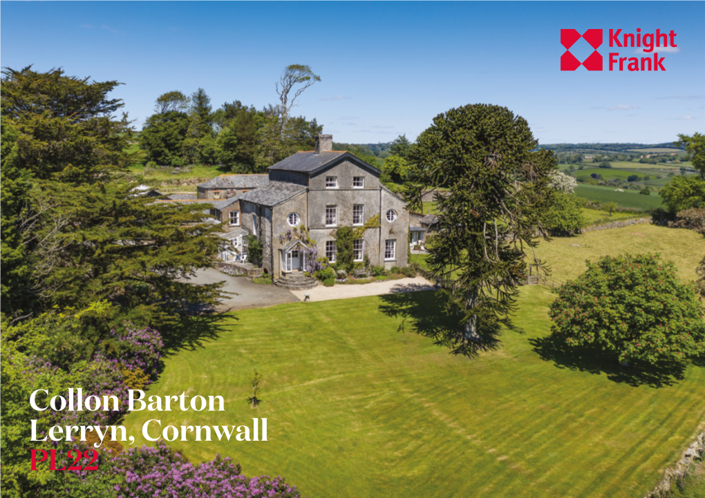 Collon Barton Lerryn, Cornwall PL22 a Georgian Farmhouse with Period Outbuildings & 134 Acres in a Peaceful and Private Setting