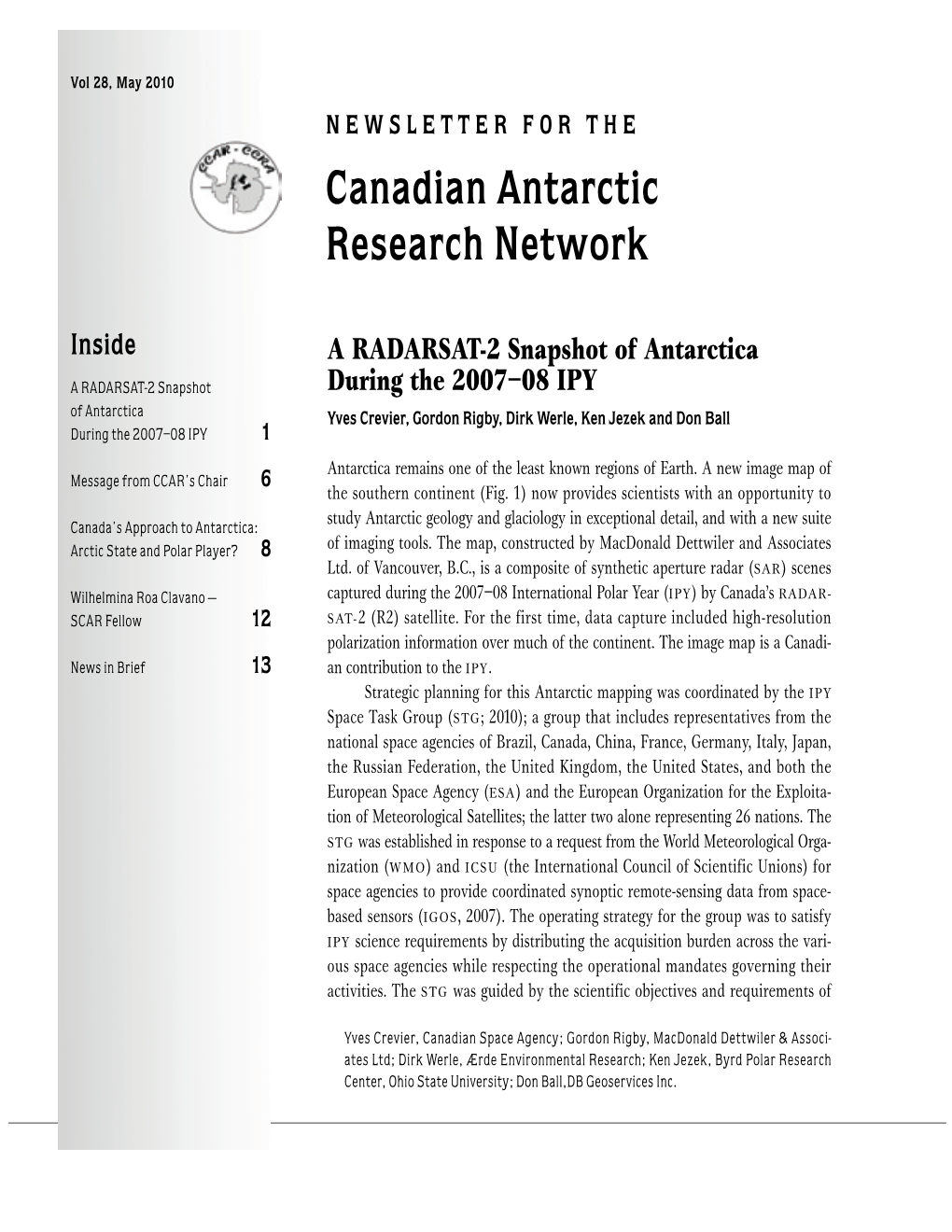 Canadian Antarctic Research Network