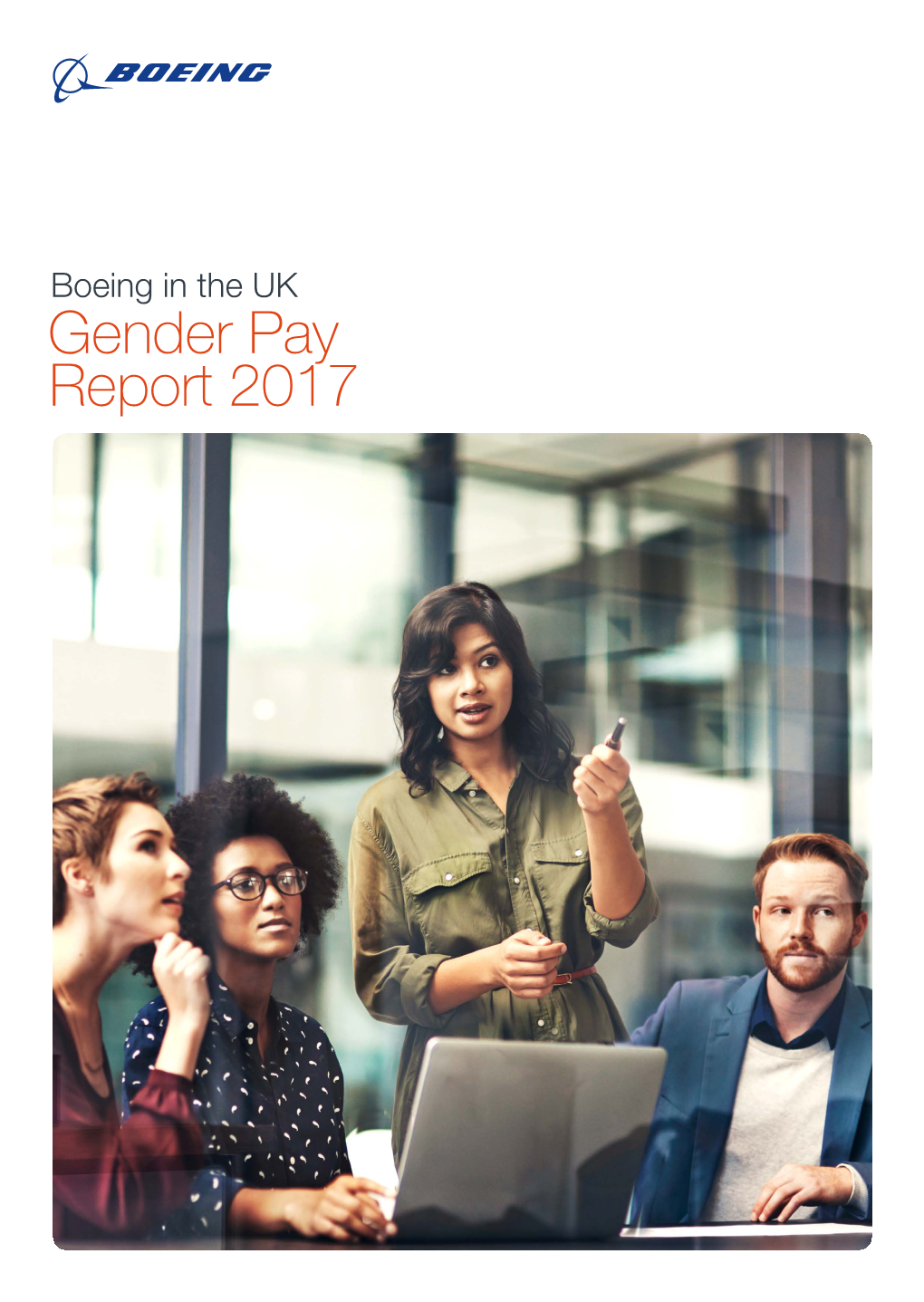 Boeing in the UK Gender Pay Report 2017 Foreword
