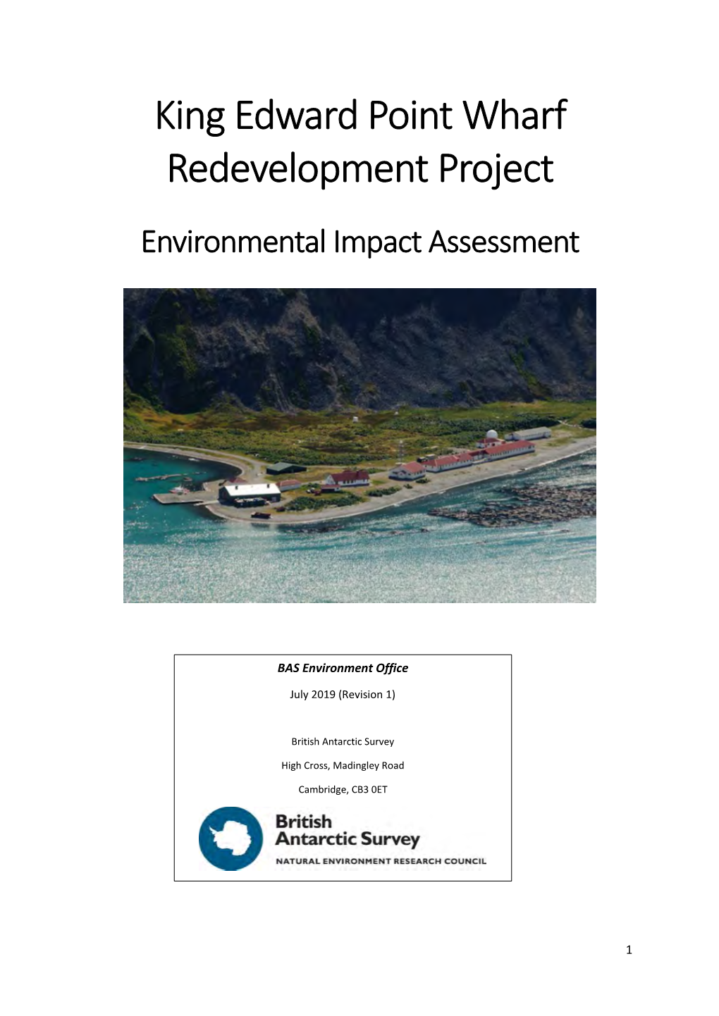 King Edward Point Wharf Redevelopment Project