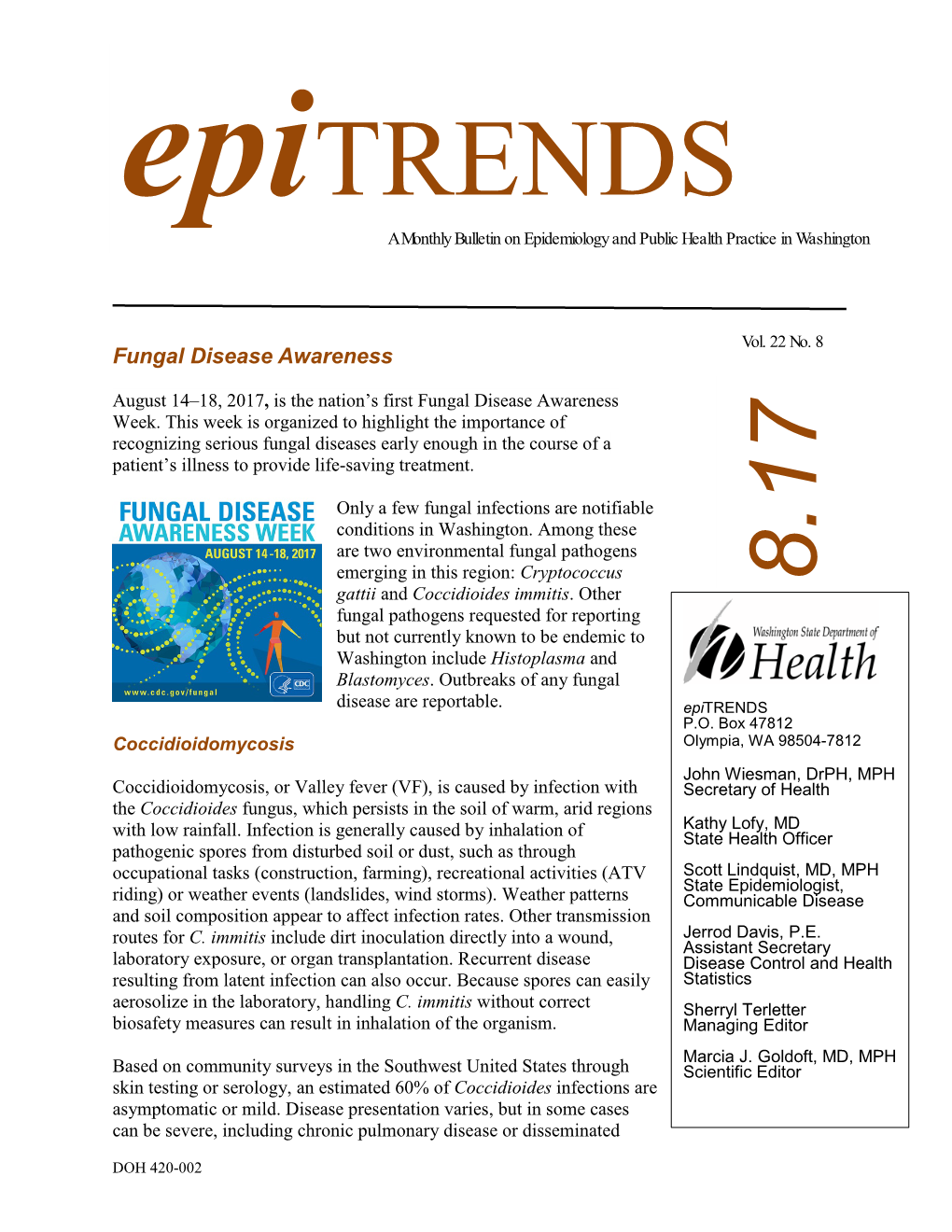 Fungal Disease Awareness