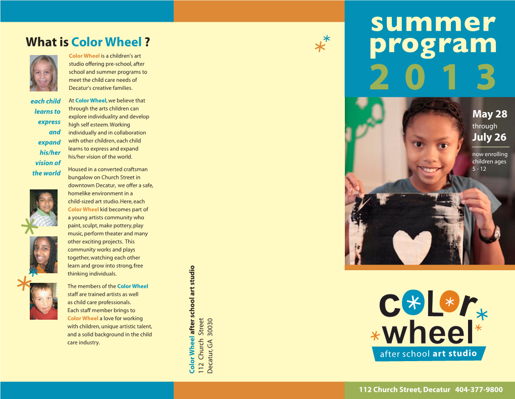 What Is Color Wheel ? 2013 May 28