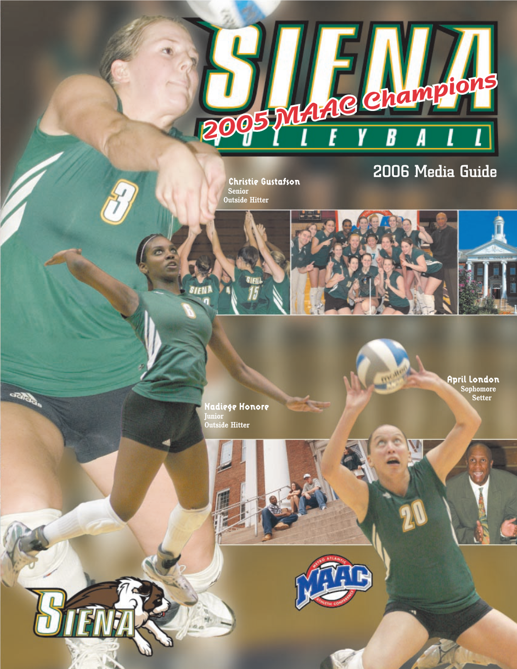 2006 Media Guide Christie Gustafson Senior Outside Hitter