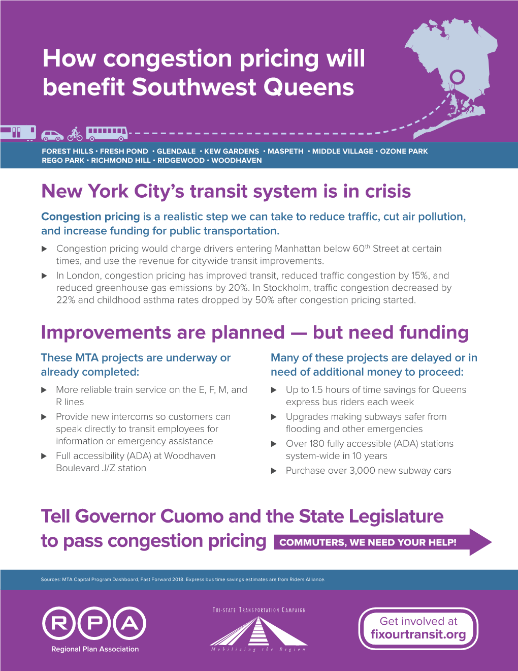 How Congestion Pricing Will Benefit Southwest Queens