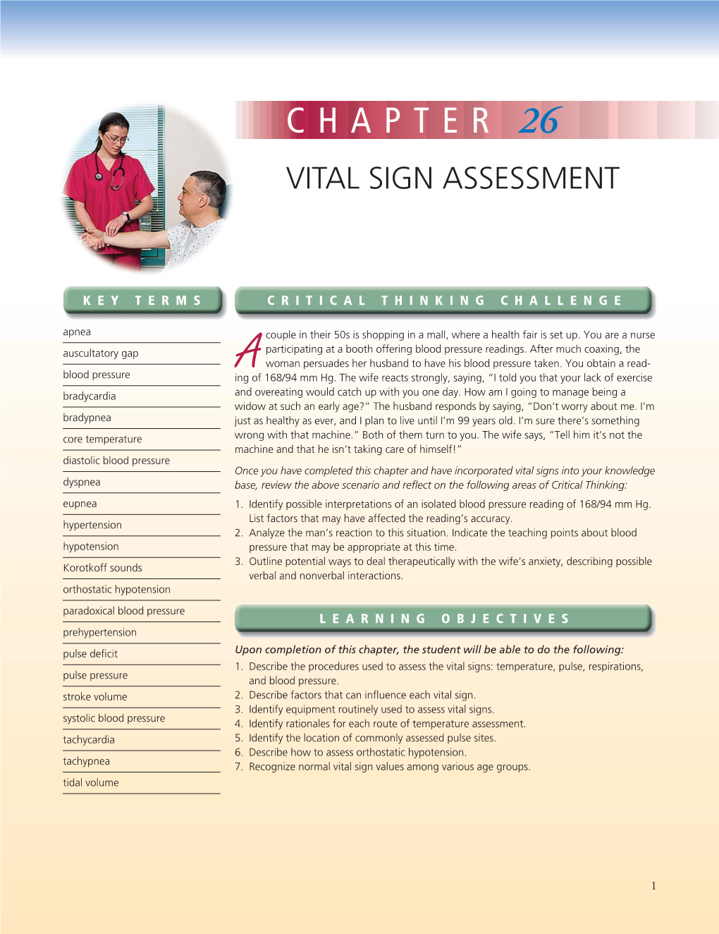 CHAPTER 26 / Vital Sign Assessment 3