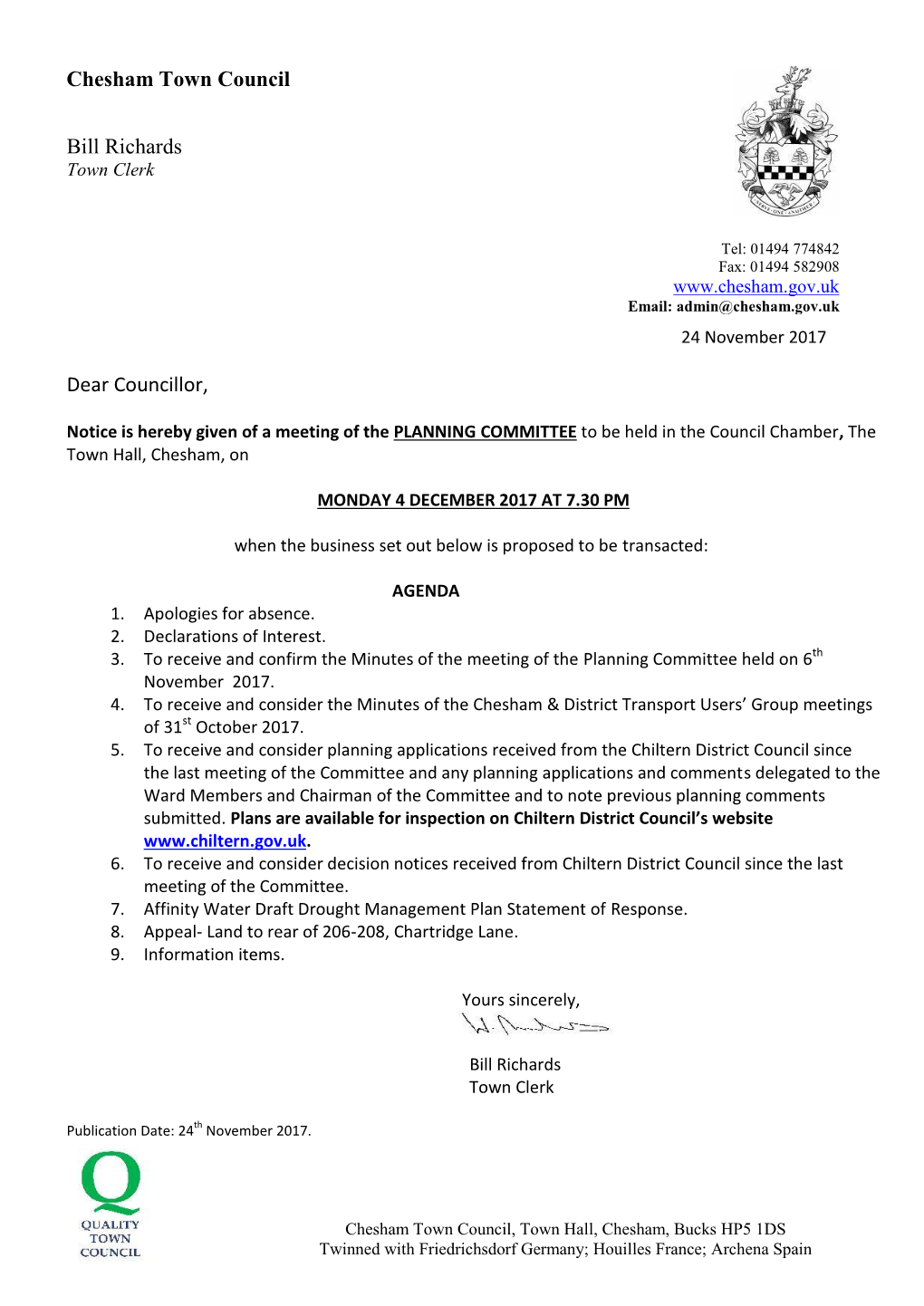 Planning Committee Agenda and Reports 4