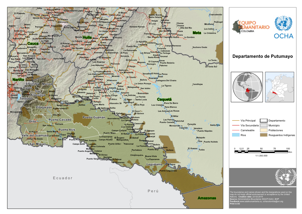 Departamento De Putumayo