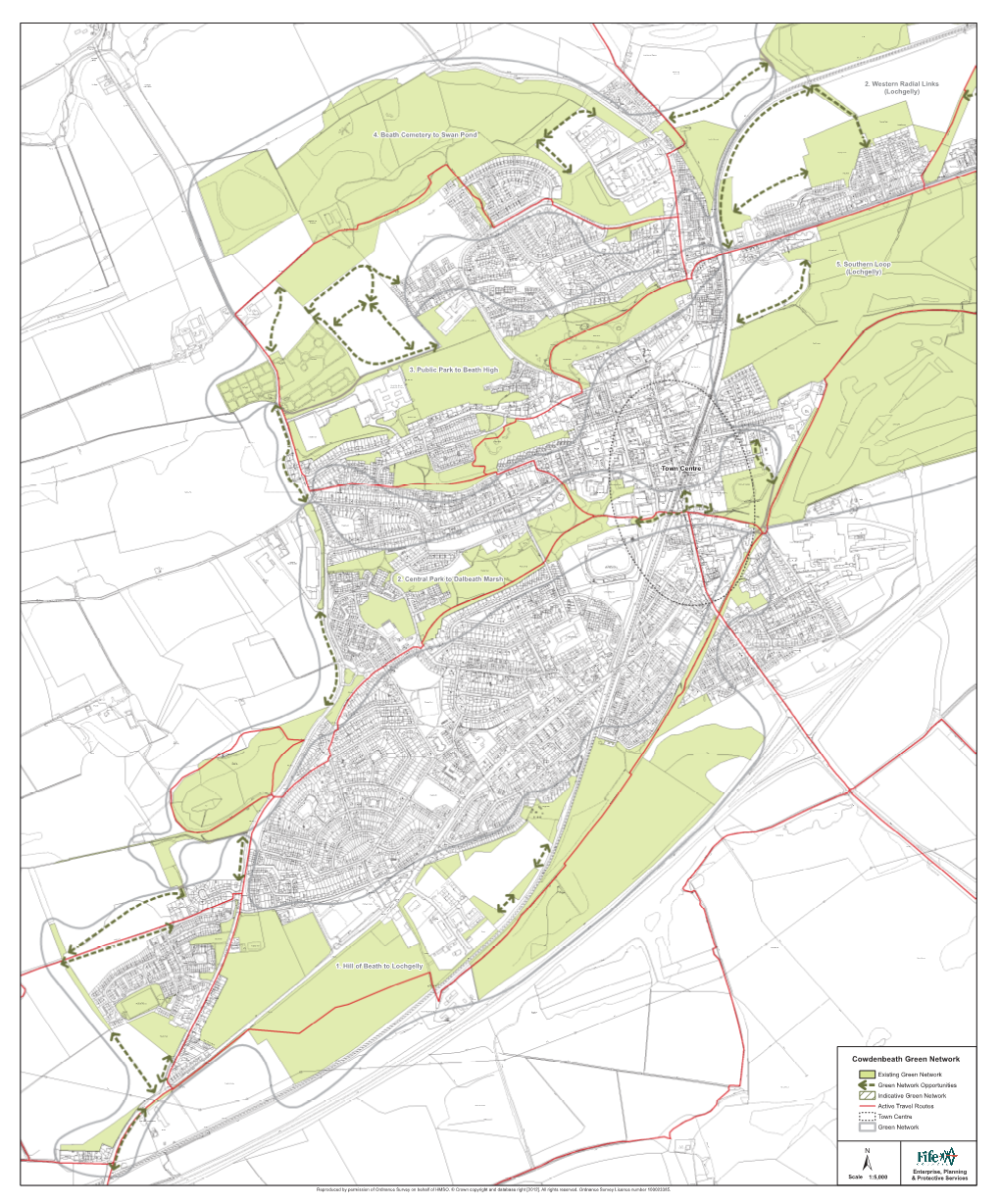 Cowdenbeath Green Network N 7 I R a a C M R K We S Lbocowdenend Ge Po Ce Ta Pla Ot Ark C P Rn 1 Ve Ta