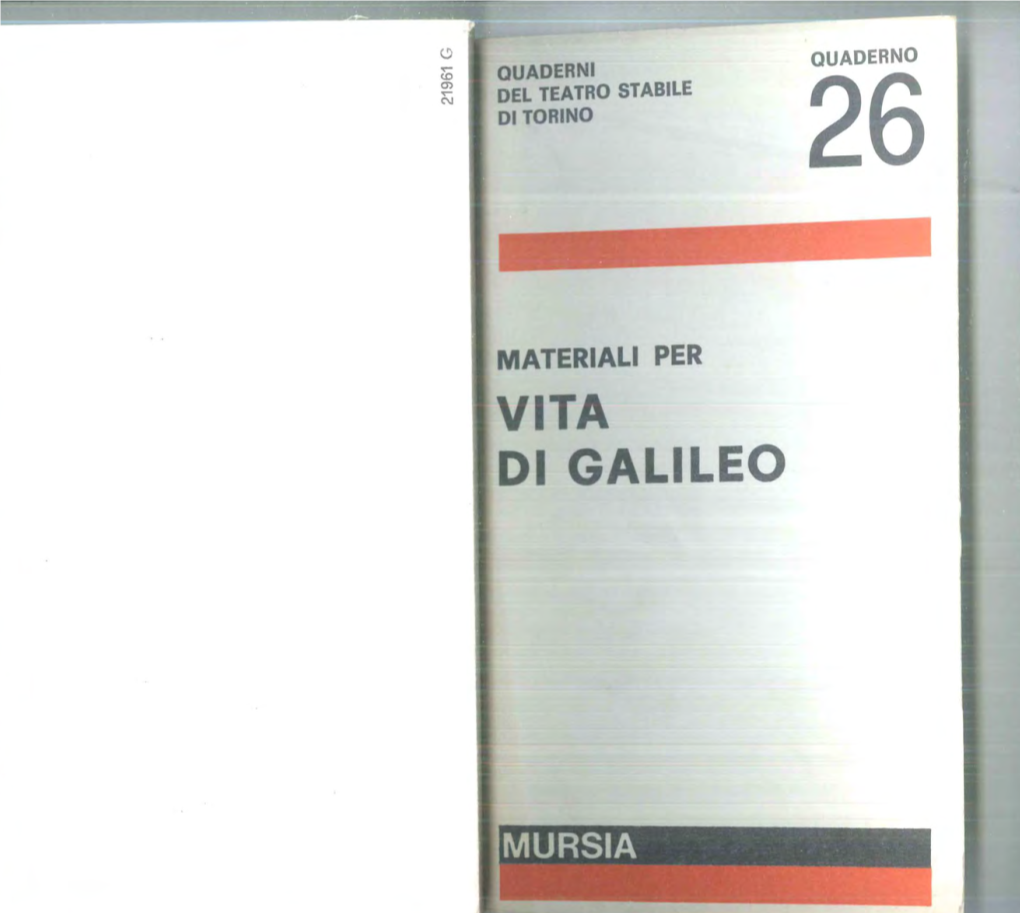 Vita Di Galileo