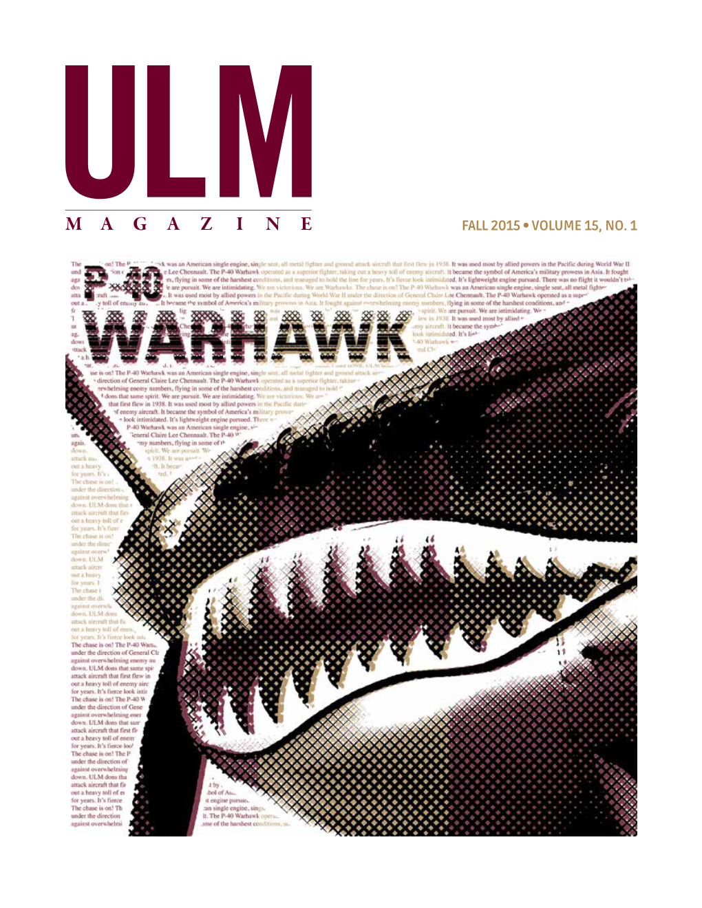 Ulm Magazine Fall 2015 from Our President