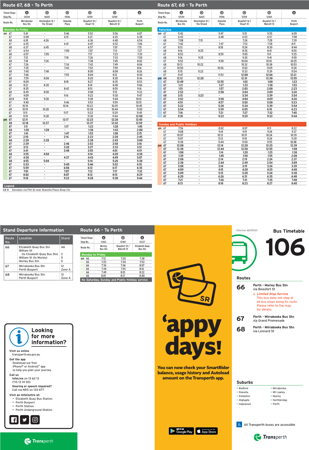 Bus Timetable 106 20210718.Pdf