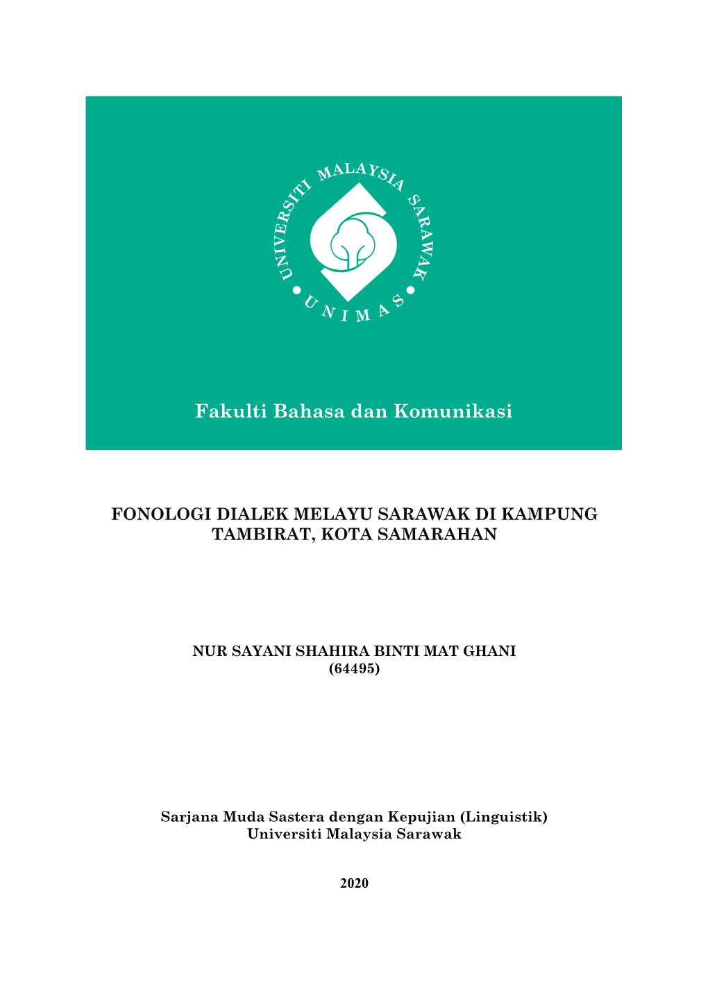 Fakulti Bahasa Dan Komunikasi