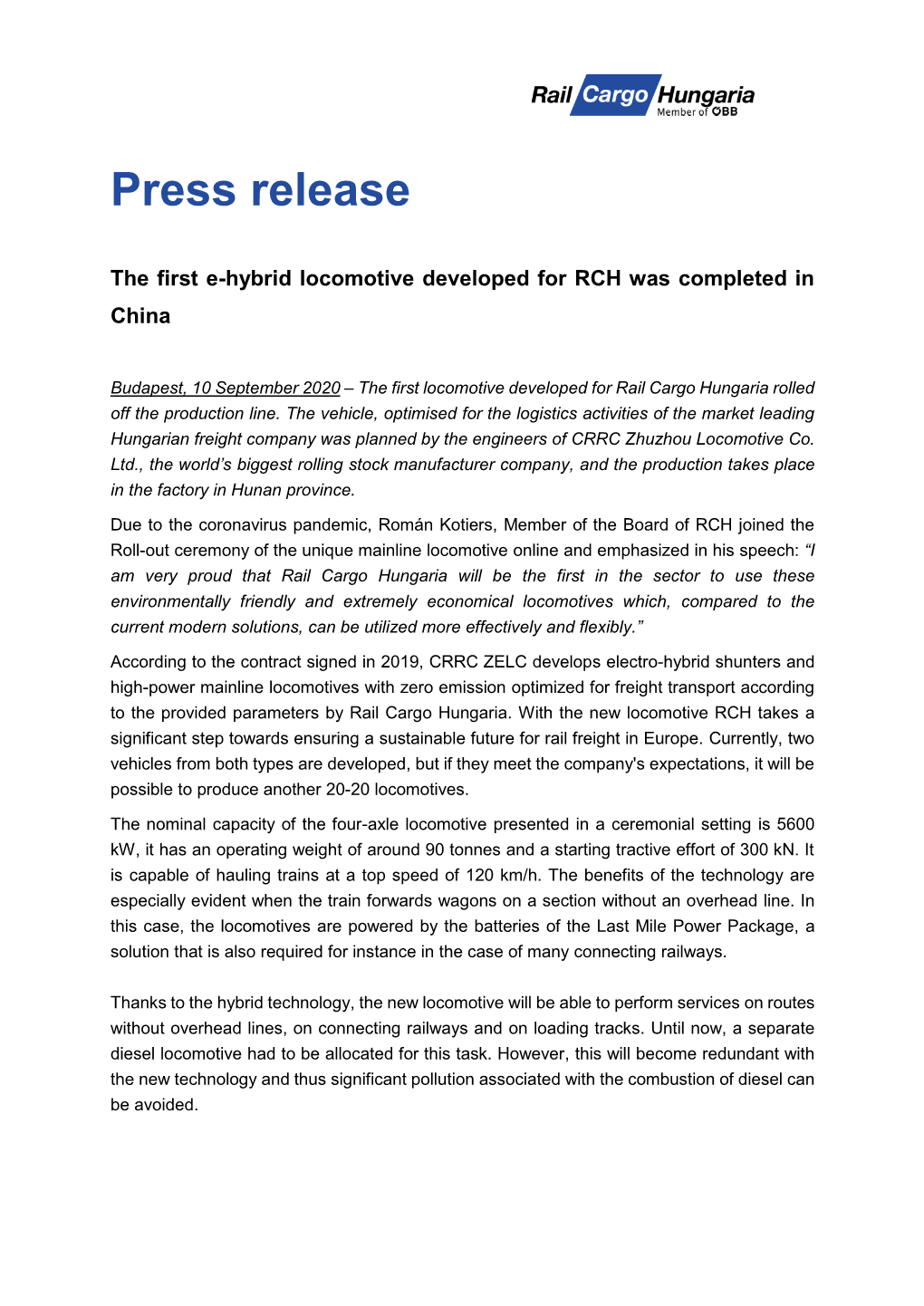 Press Release