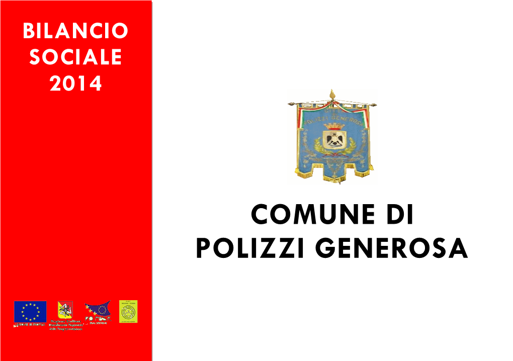 Bilancio Sociale 2014 Polizzi Generosa