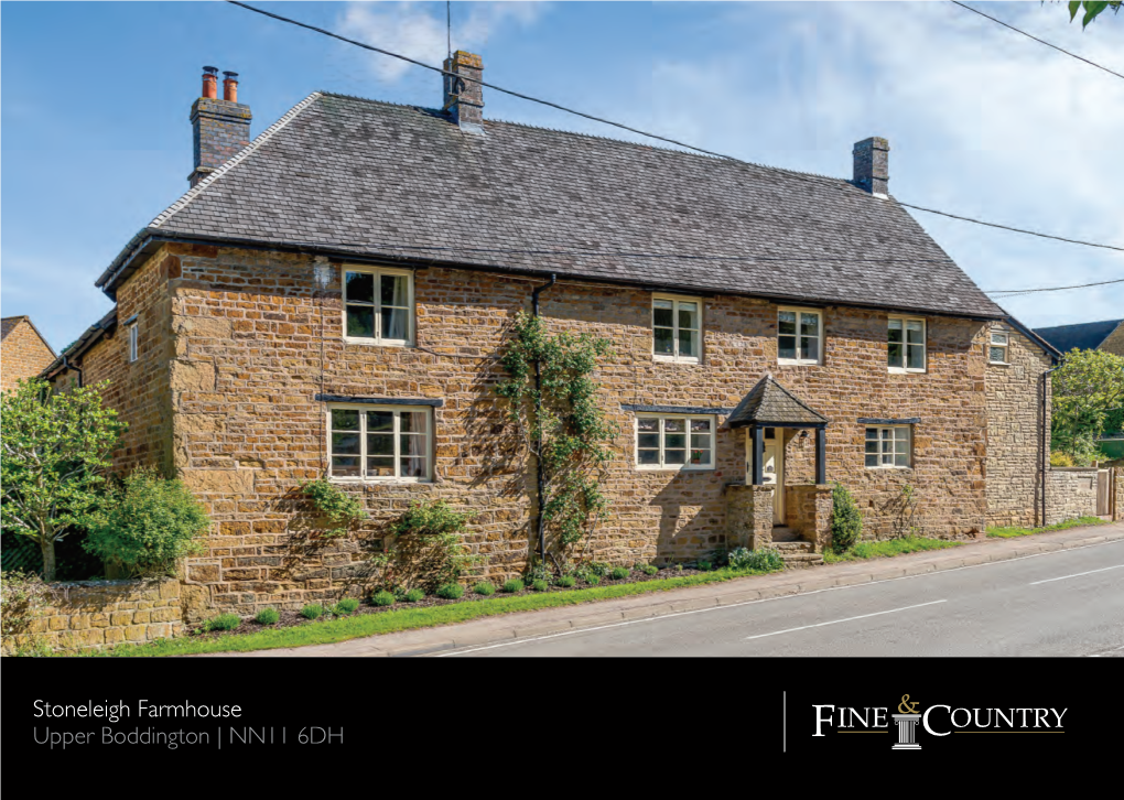 Stoneleigh Farmhouse Upper Boddington