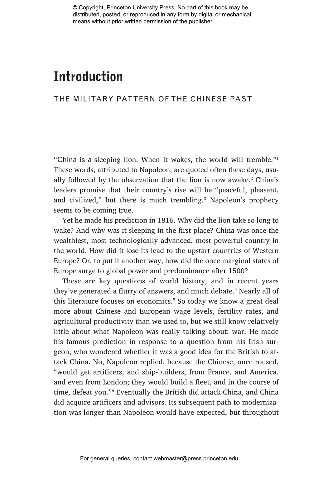 The Gunpowder Age: China, Military Innovation, and the Rise of the West