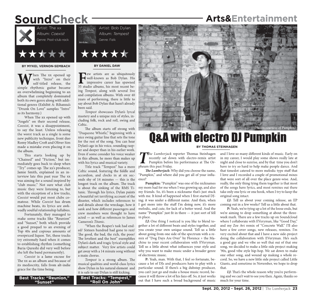 Q&A with Electro DJ Pumpkin