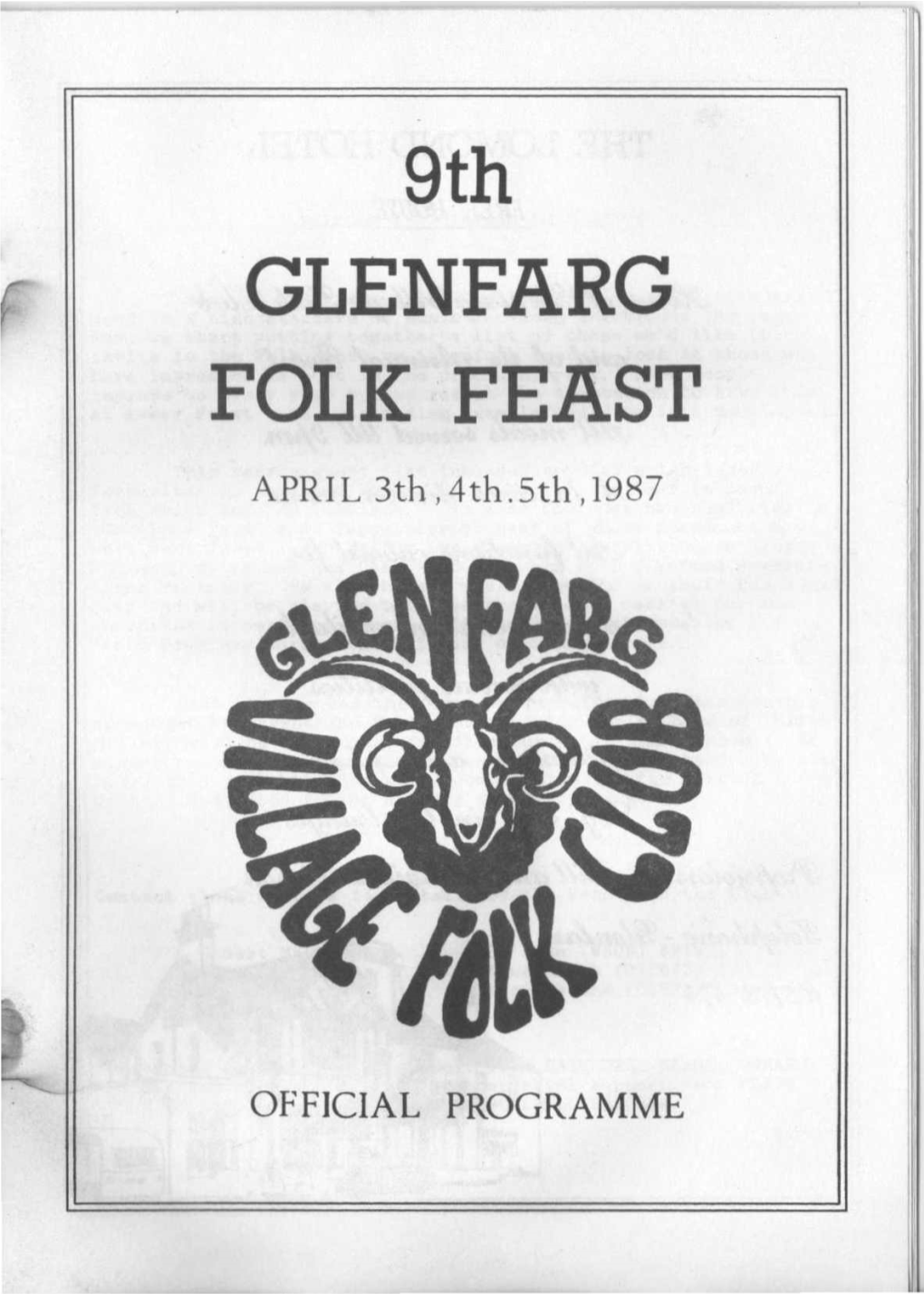 9Th Folk Feast 1987