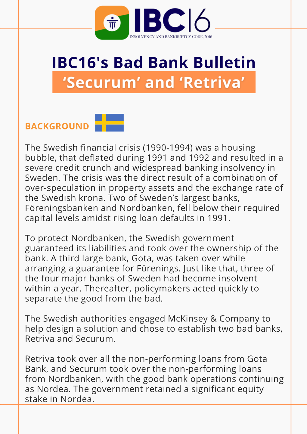 Securum and Retriva