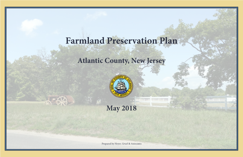 Farmland Preservation Plan