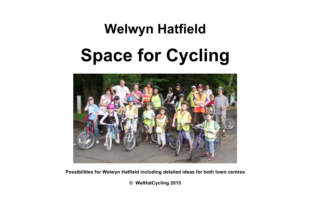 Welwyn Hatfield Space for Cycling