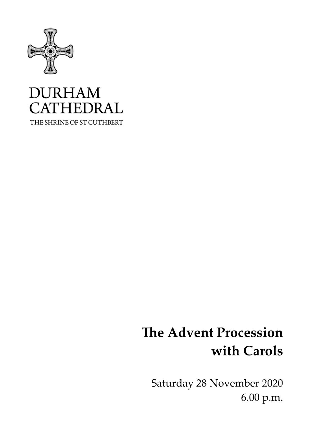 The Advent Procession with Carols