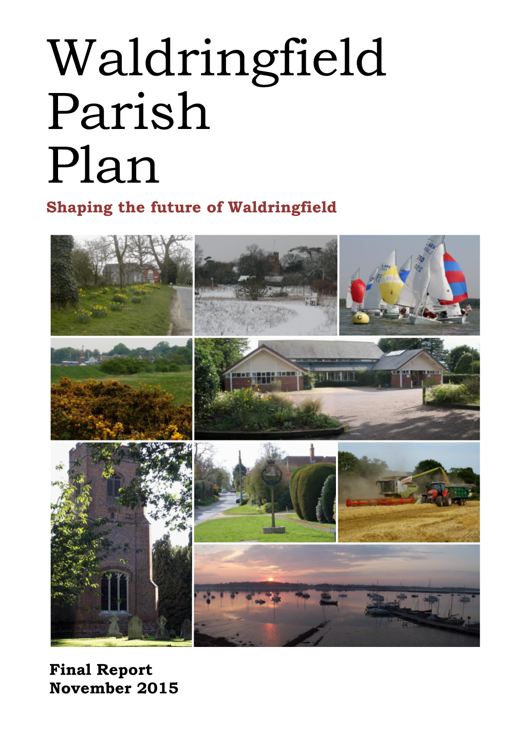 Waldringfield Parish Plan 2015