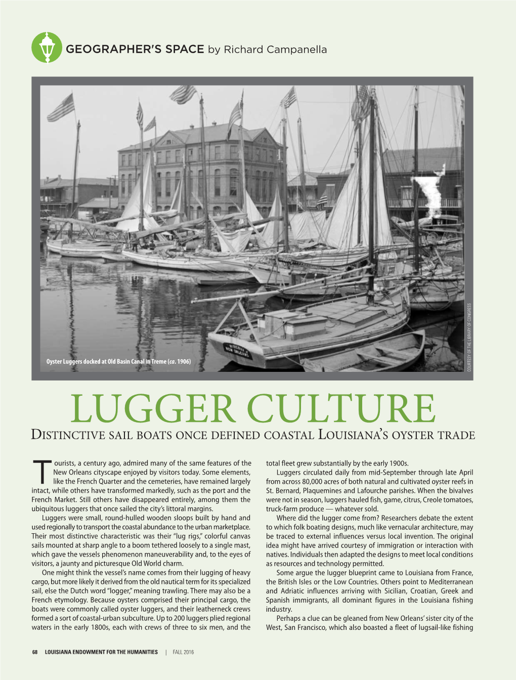 Lugger Culture