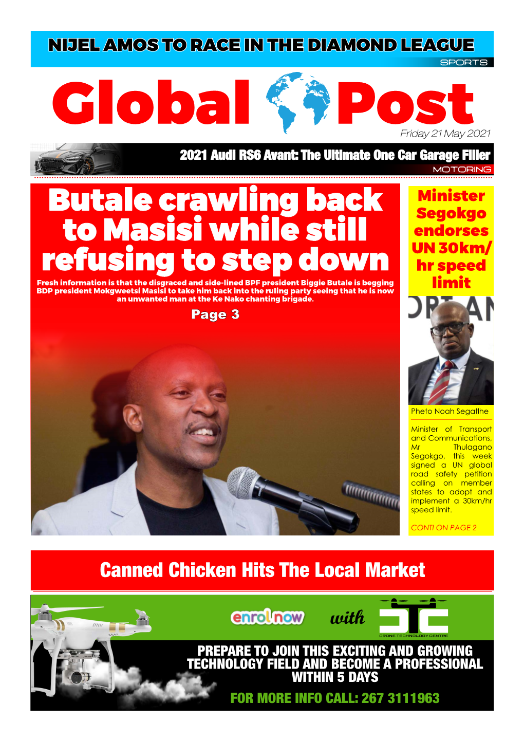 Butale Crawling Back to Masisi While Still Refusing to Step Down