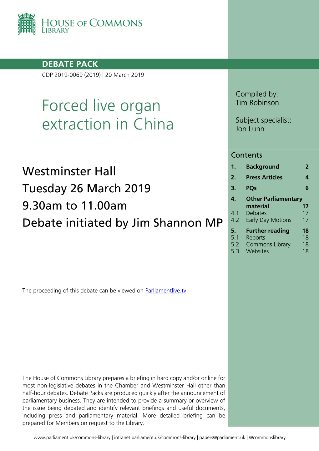 Forced Live Organ Extraction in China 3