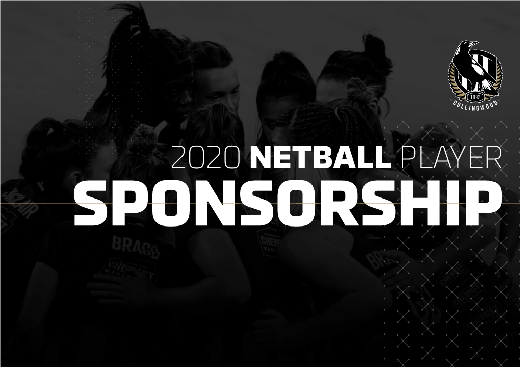 2020 Netball Player Sponsorship