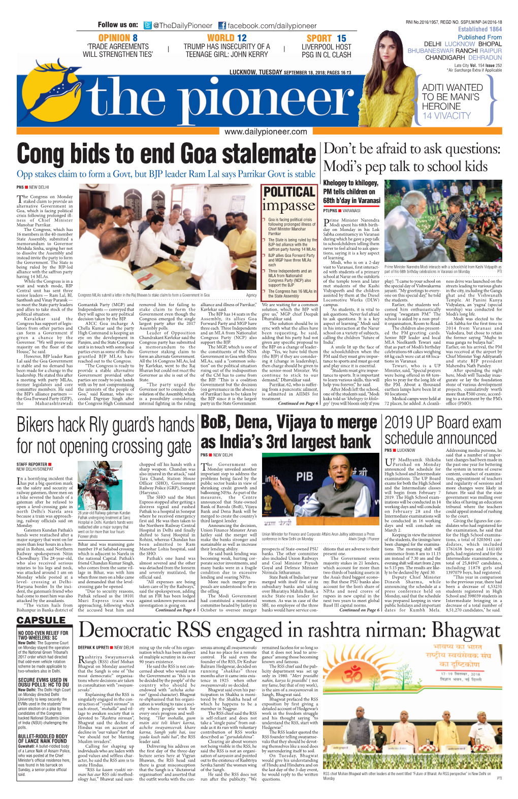 Cong Bids to End Goa Stalemate