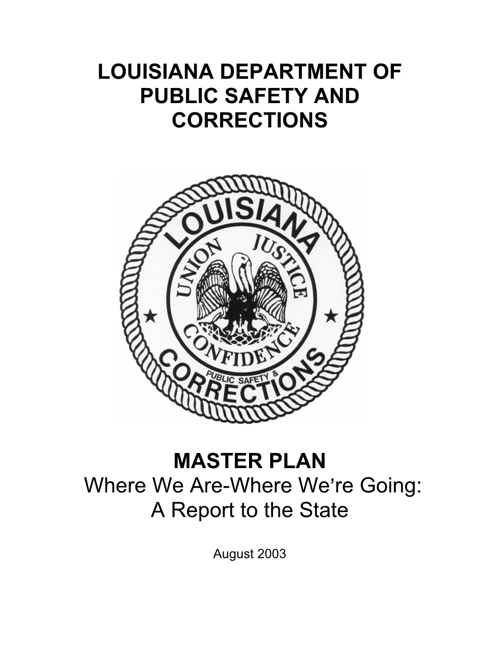 Louisiana Department of Public Safety and Corrections