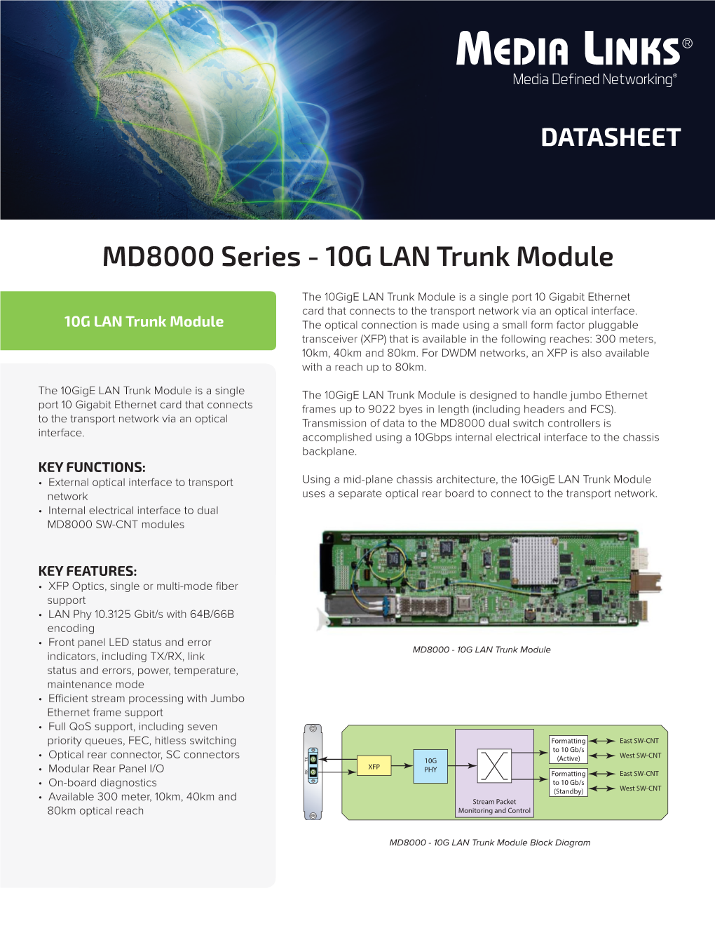 10G LAN Datasheet