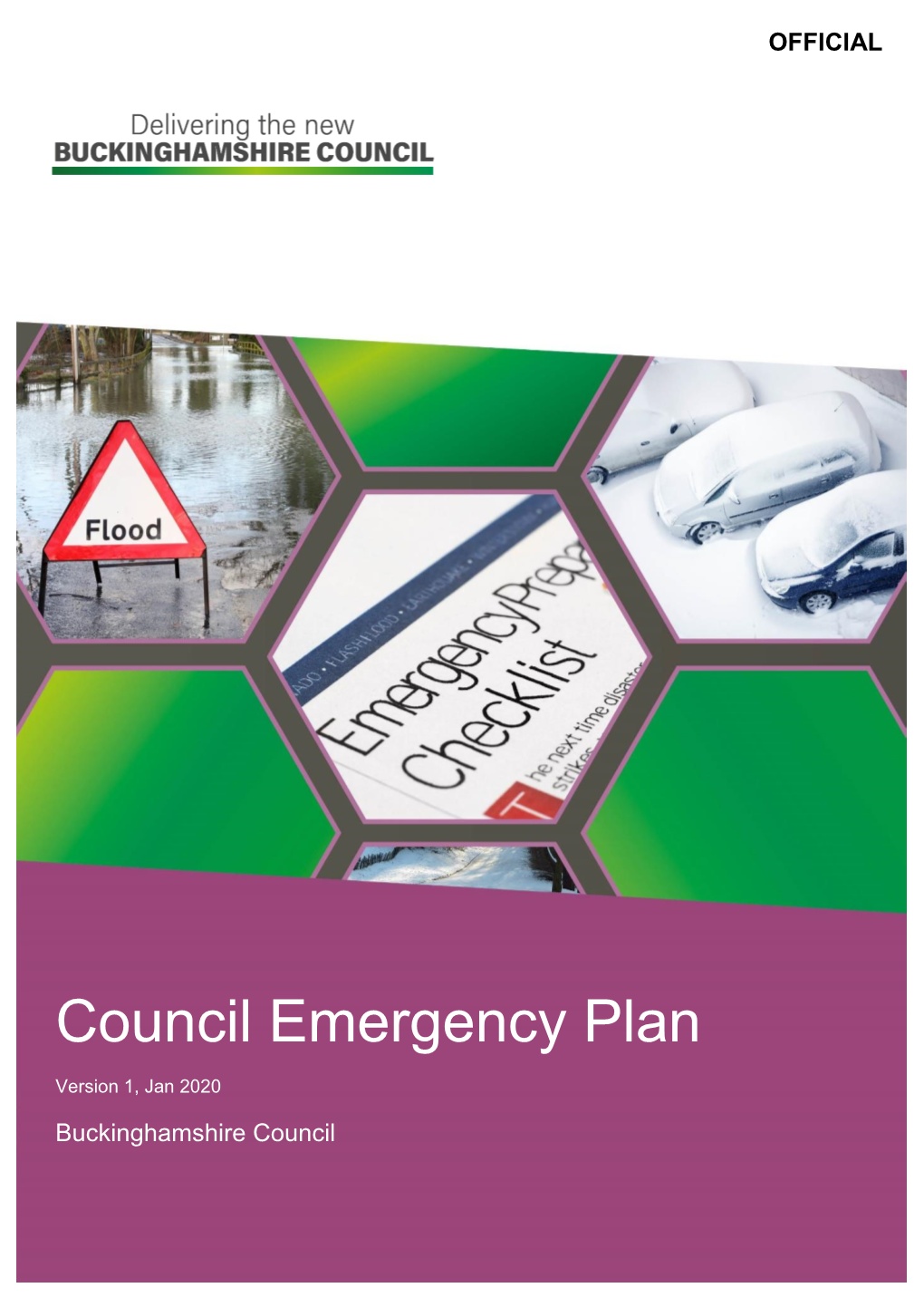 Buckinghamshire Council's Emergency Plan