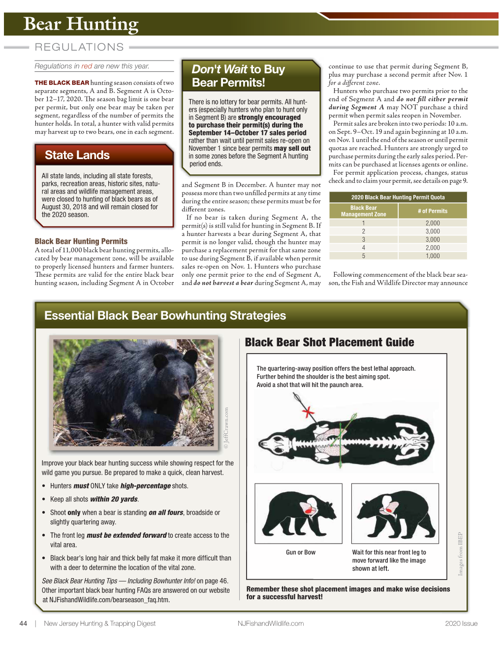 2020-21 Hunting and Trapping Digest, Pages 44-63